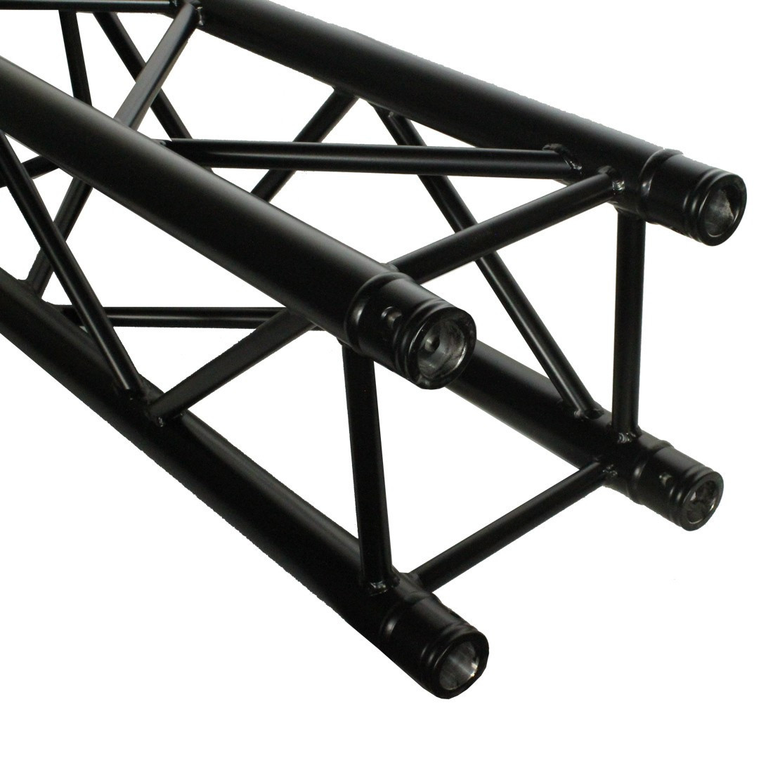 DuraTruss DT34/3-100, black - 4-Point Truss 100cm, black, trussing , truss hire , truss hire , duratruss , global truss , rent truss ,