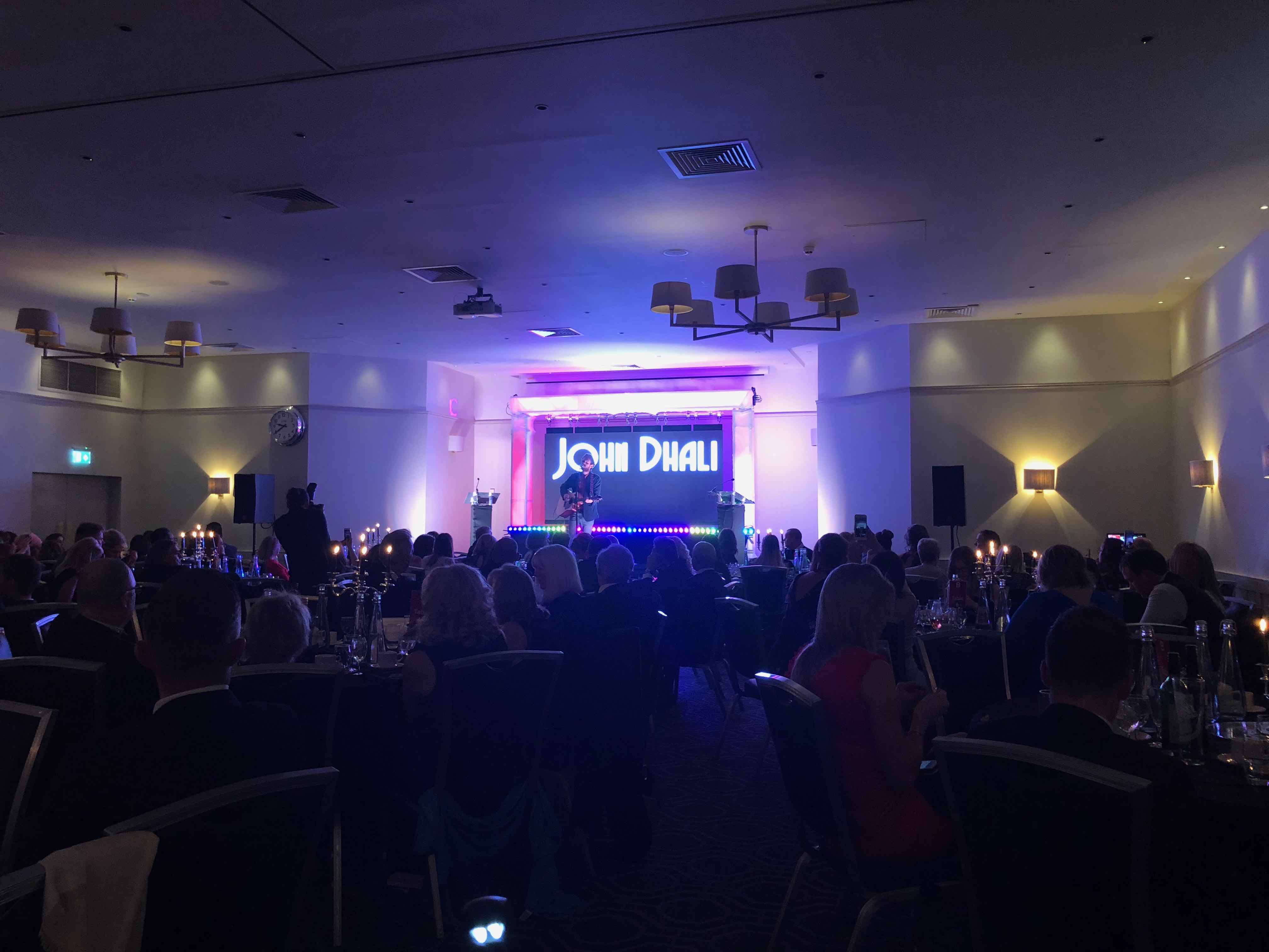 LED video panel hire from Stage Men. LED wall rental