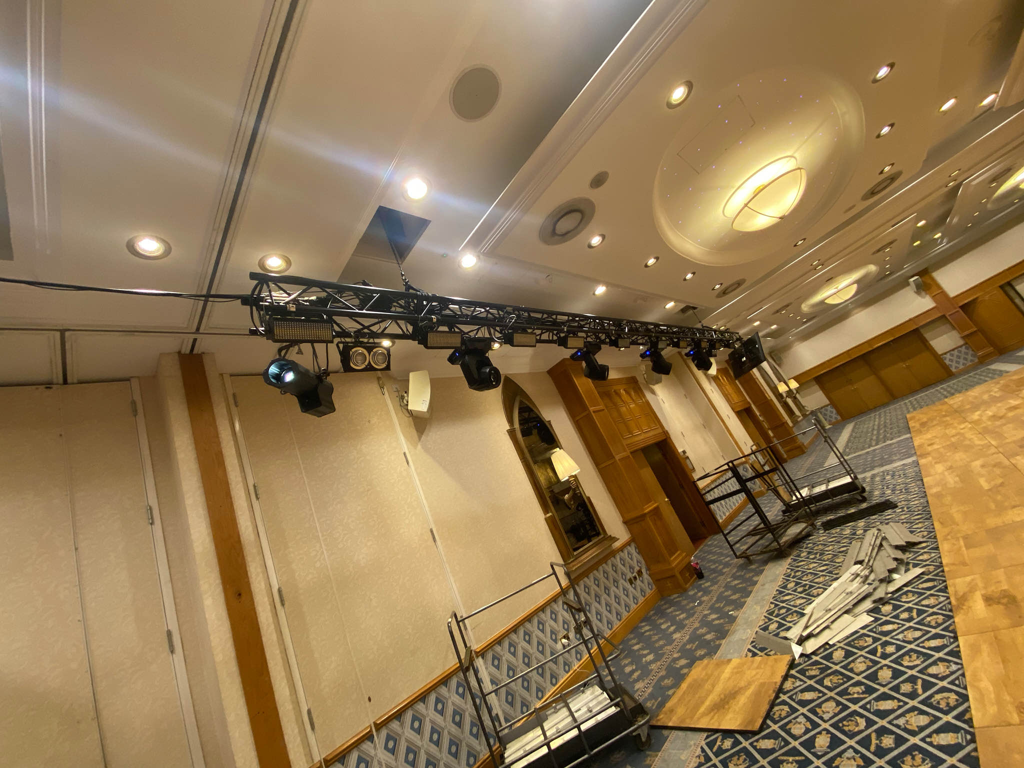amazon event , amazon trussing , tilbury docks events , tilbury docks amazon event , london truss hire , truss hire london , 
