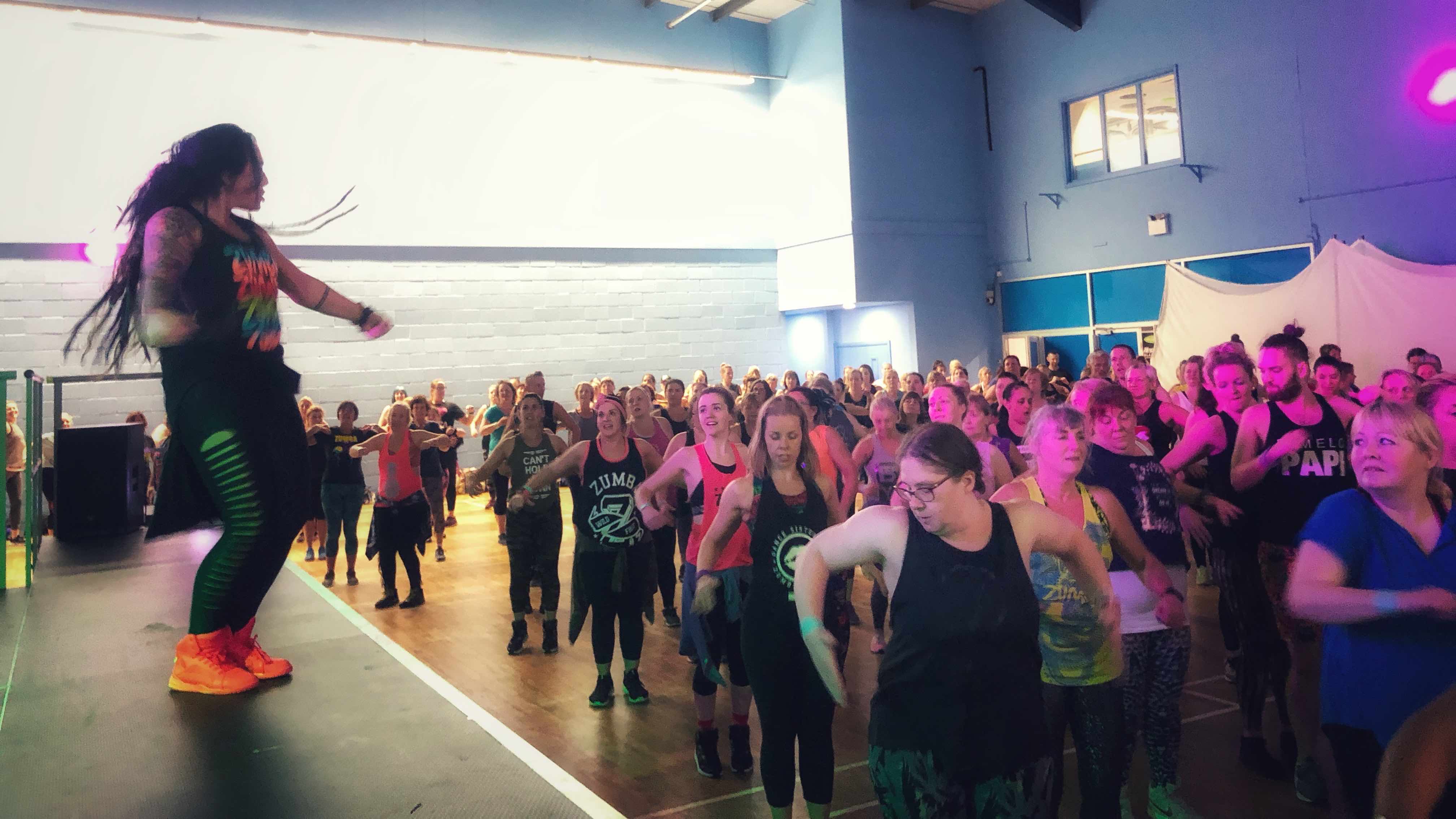 Ribby Hall fitness 2019 stage hire