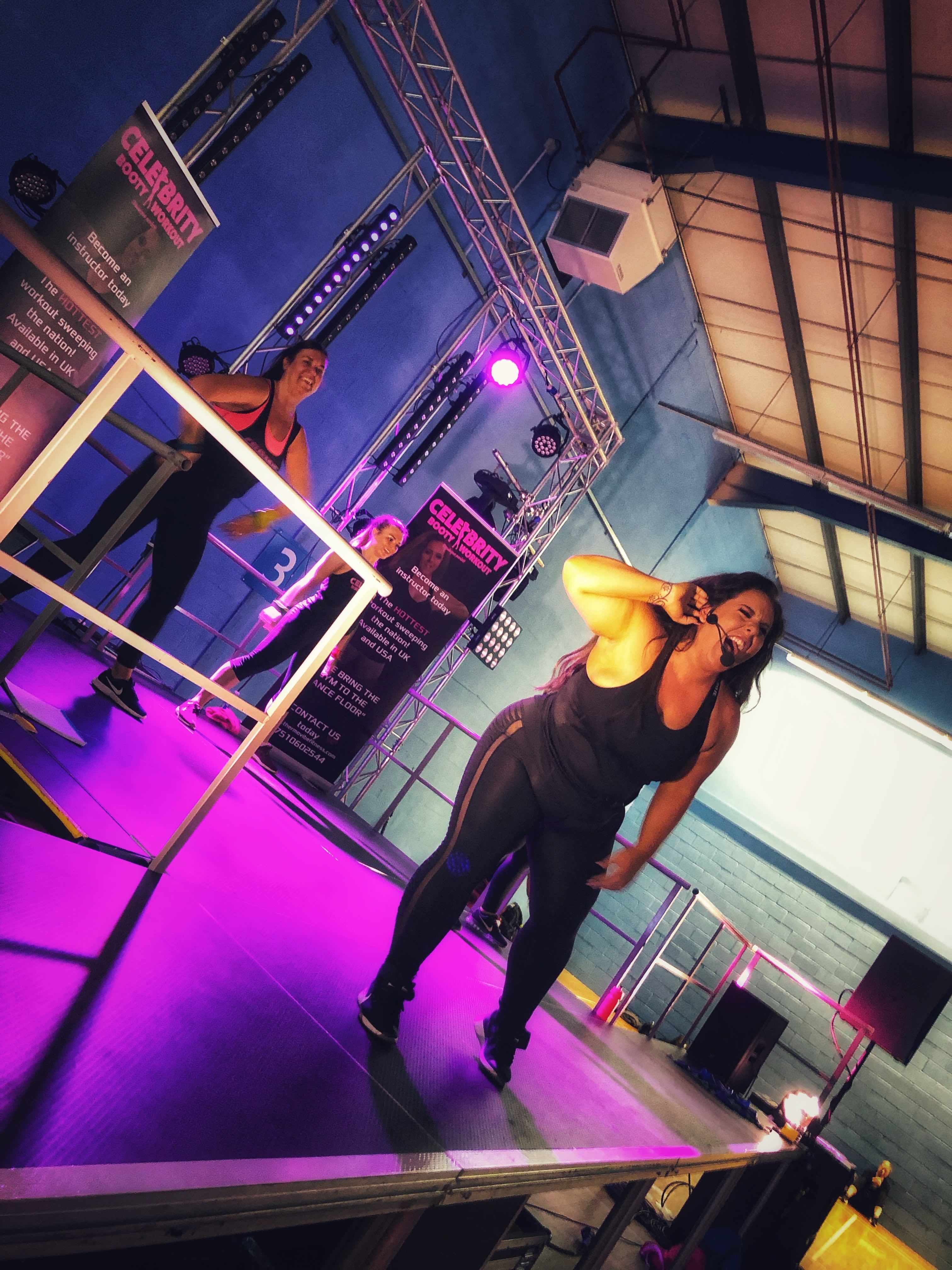 Ribby Hall fitness 2019 stage hire