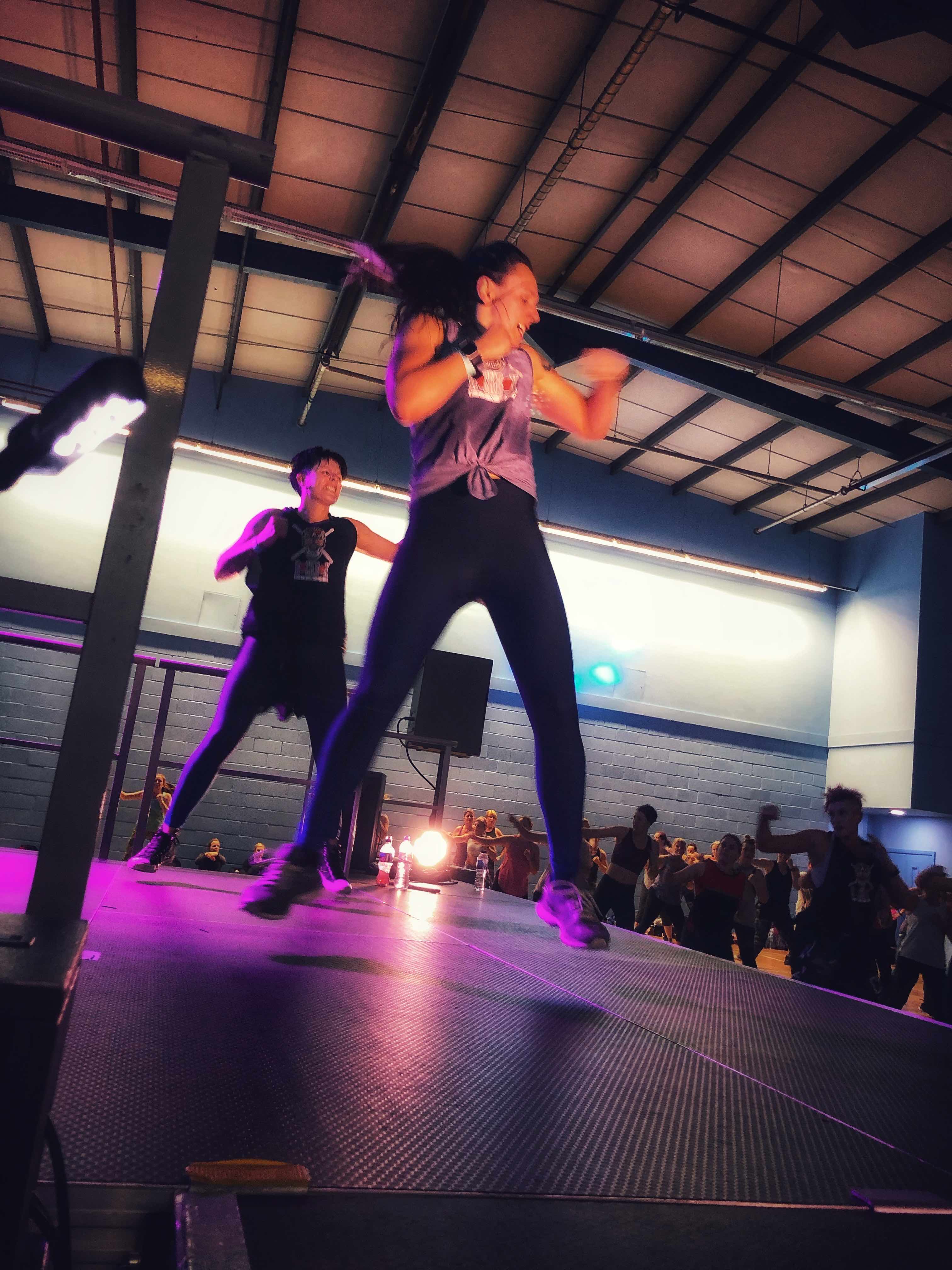 Ribby Hall fitness 2019 stage hire