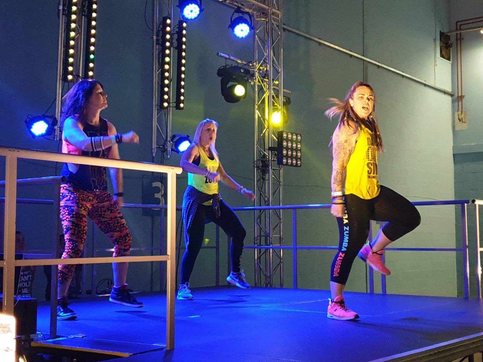 Ribby Hall fitness 2019 stage hire