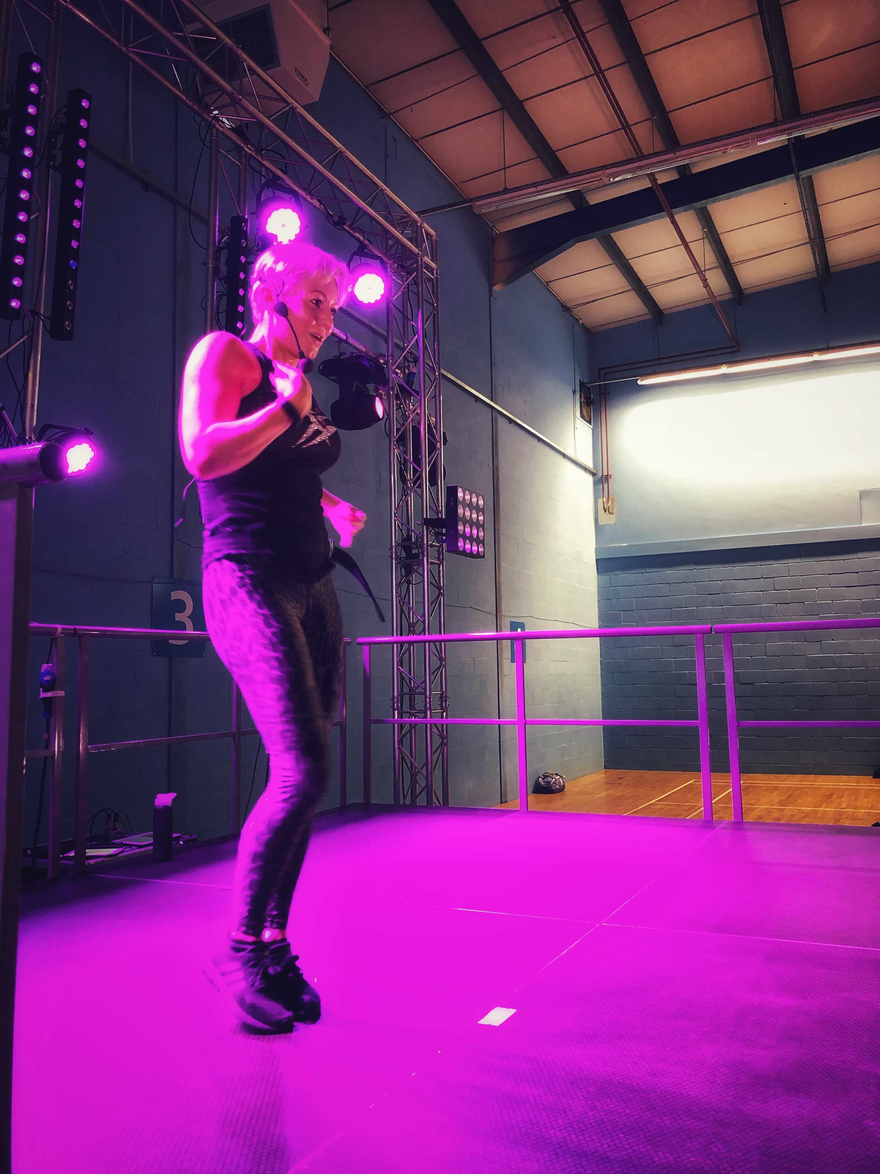 Ribby Hall fitness 2019 stage hire