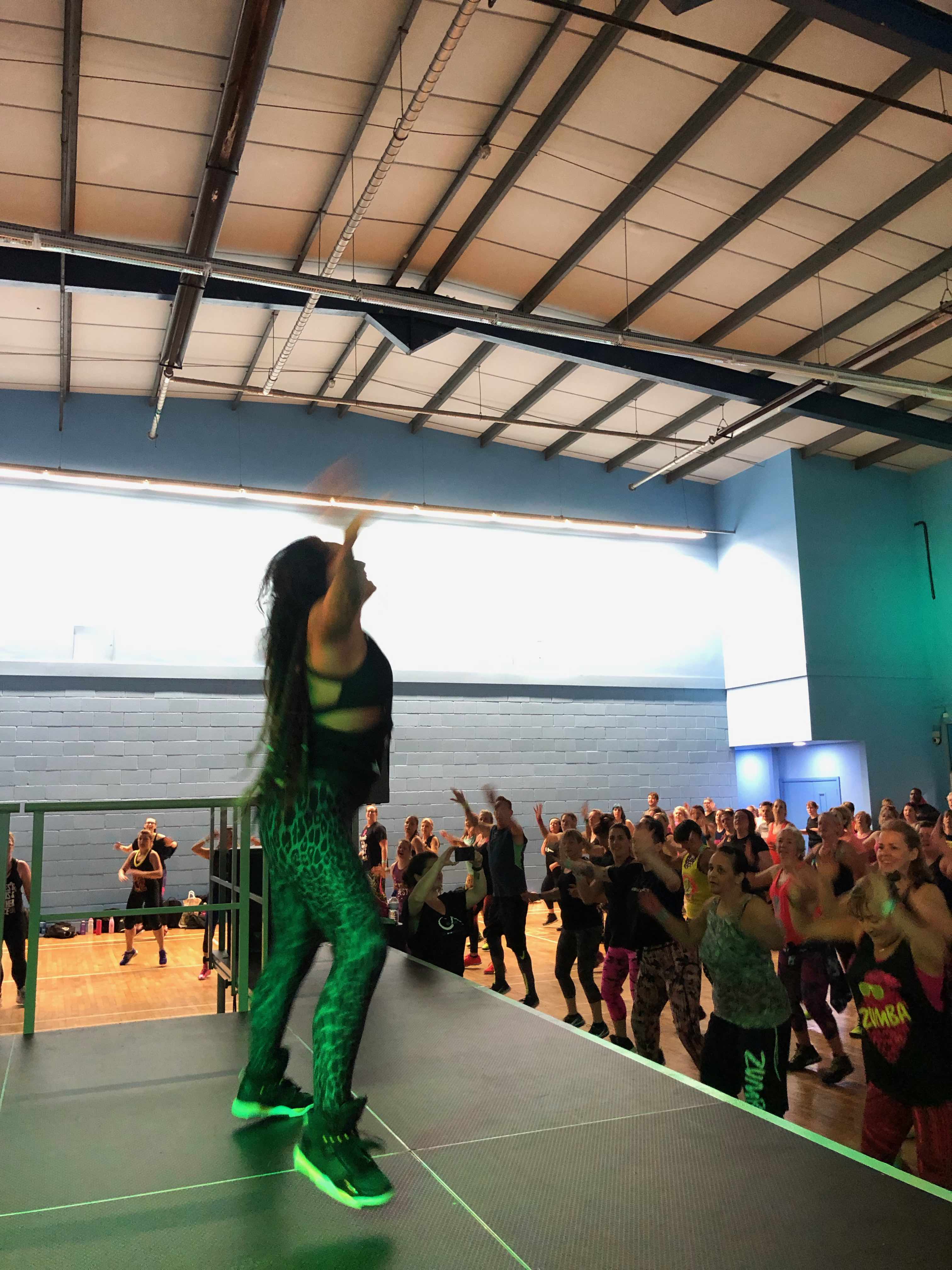 Ribby Hall fitness 2019 stage hire