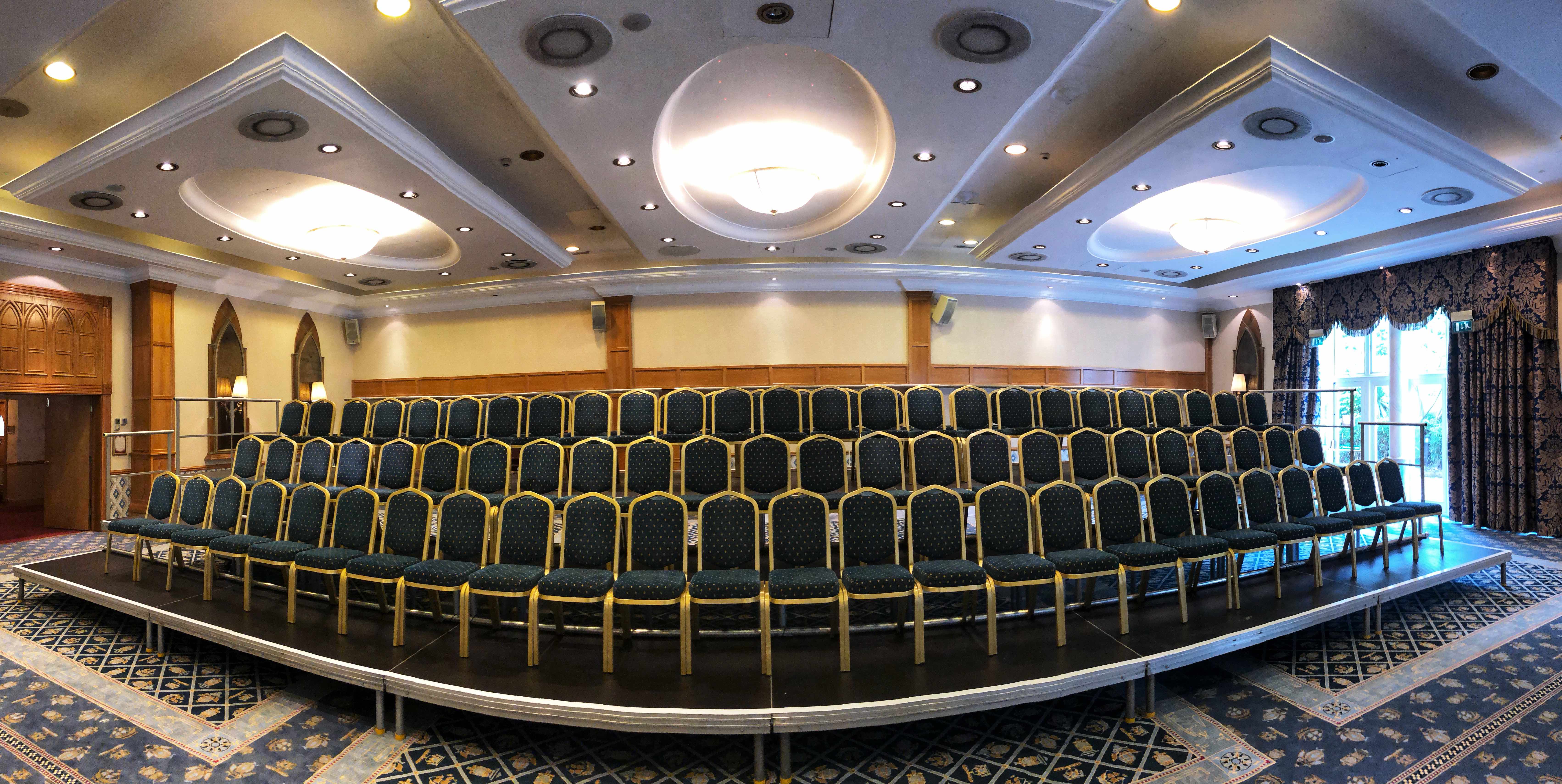 tired staging hire , tiered seating hire , stage seating hire , raised seating hire ,