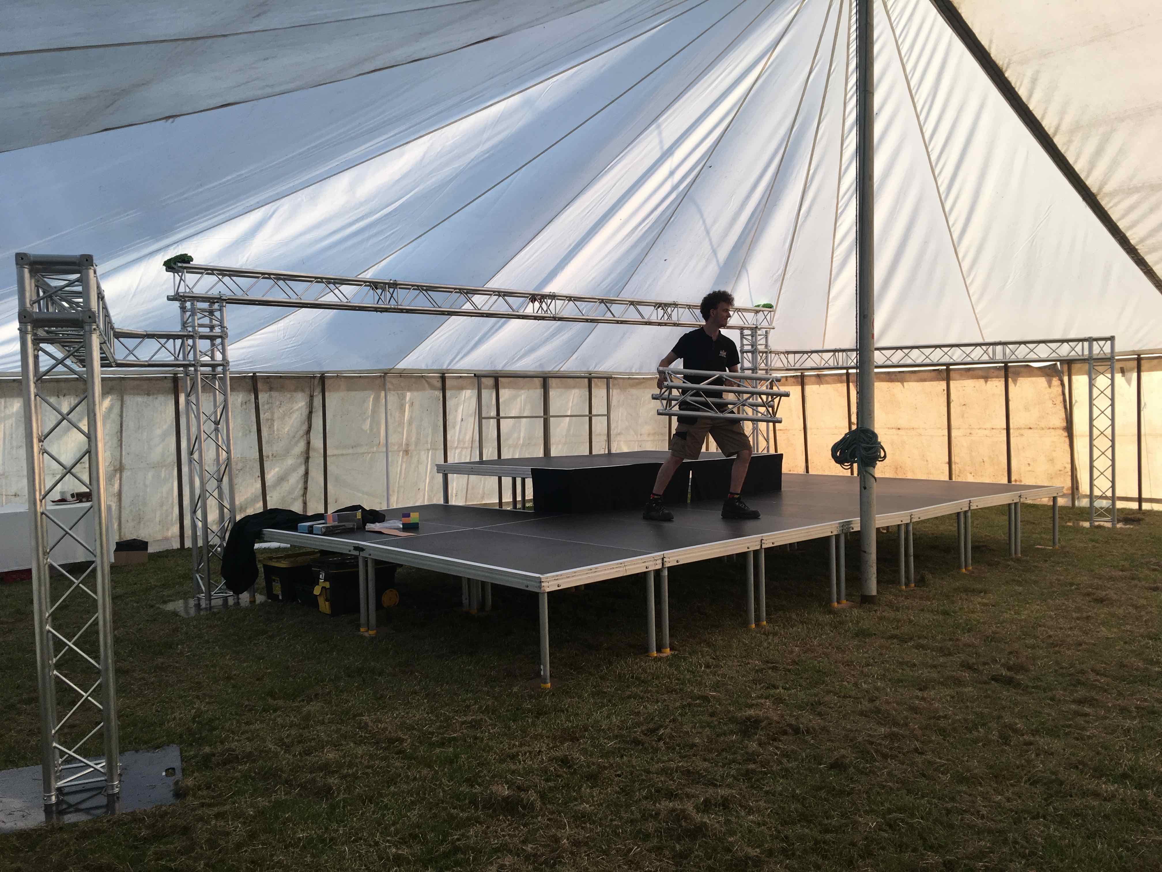 Truss hire near to me - Stage Men