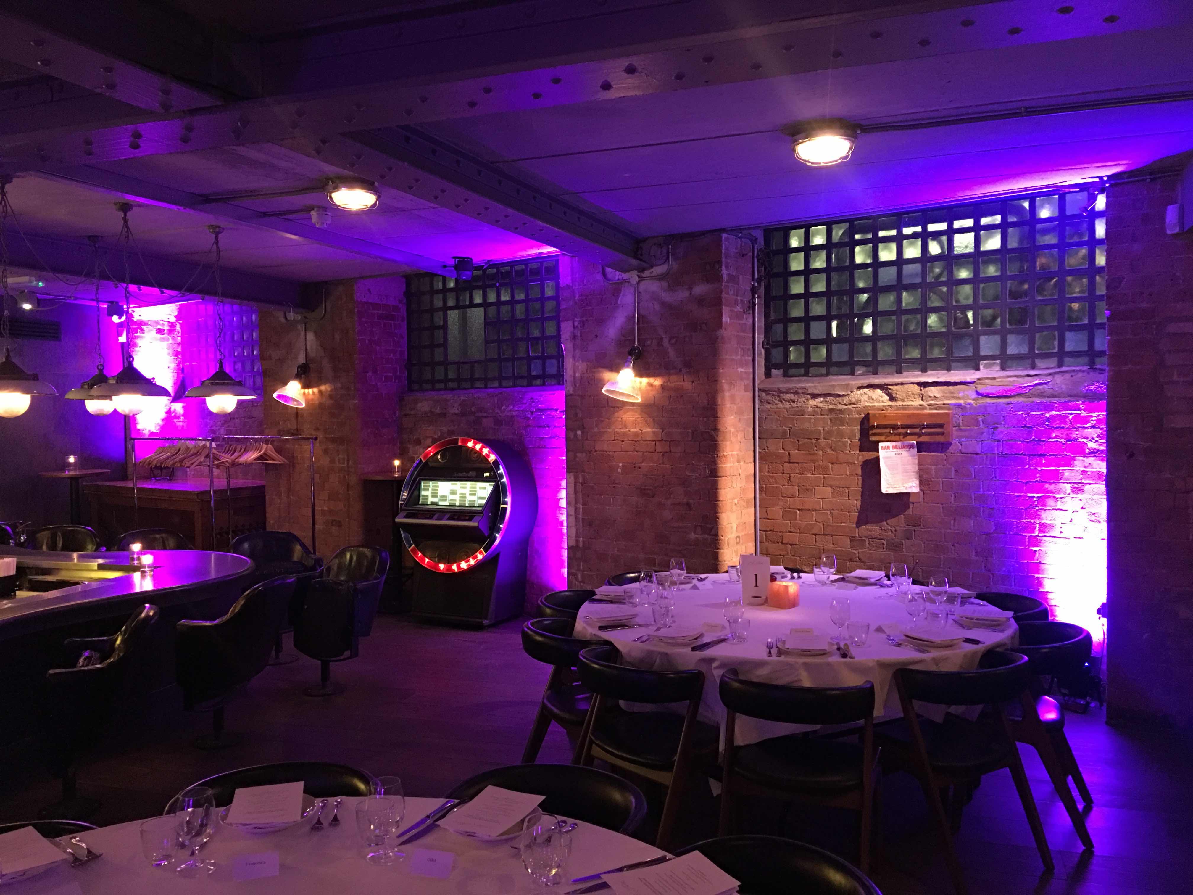 LED uplighter hire , uplighter hire , wall light hire , LED lighting hire , stagemen ,