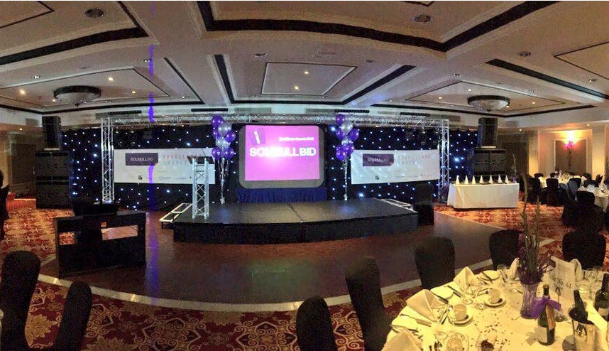 Stage deck platform riser hire from Stage Men