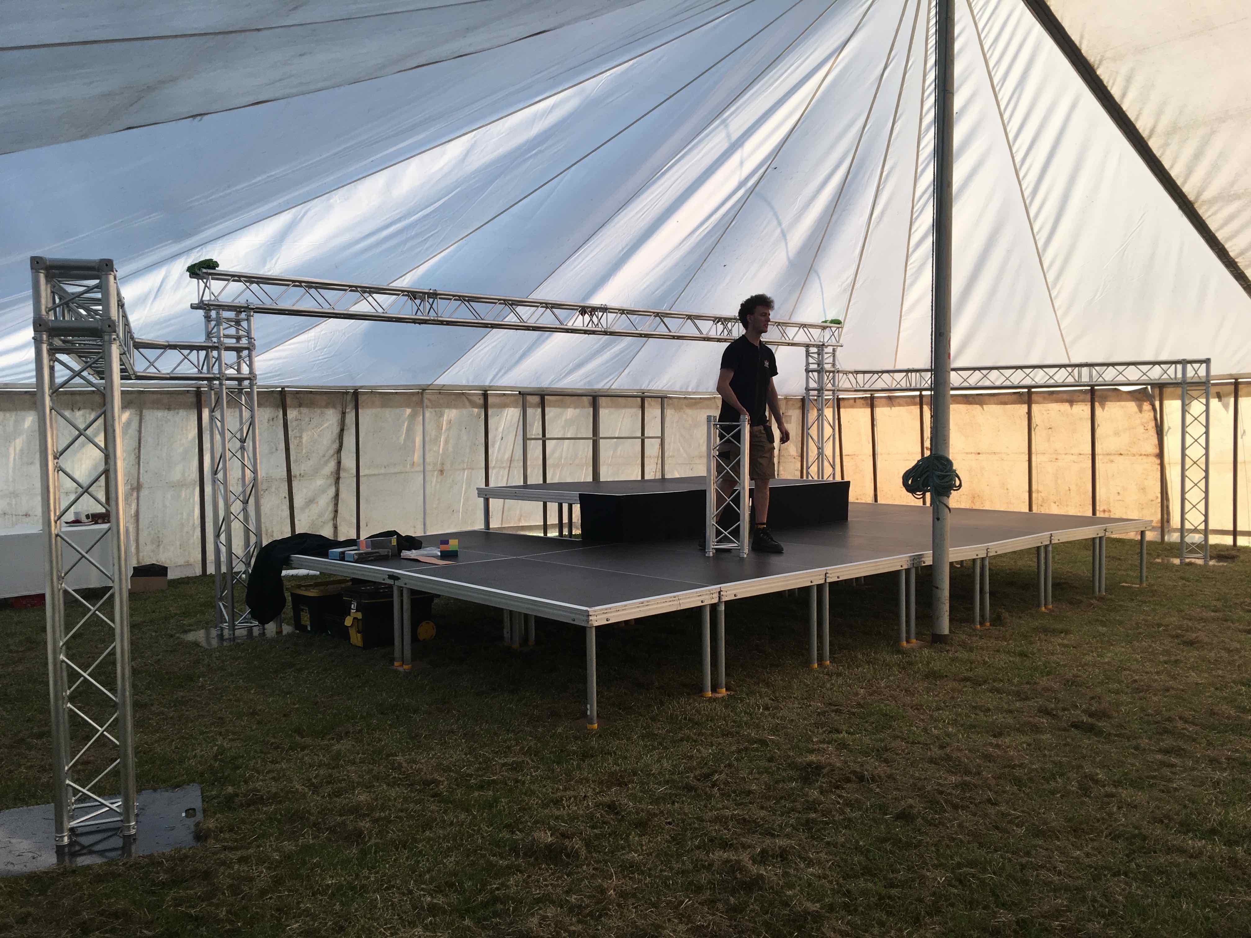 Truss hire near to me - Stage Men