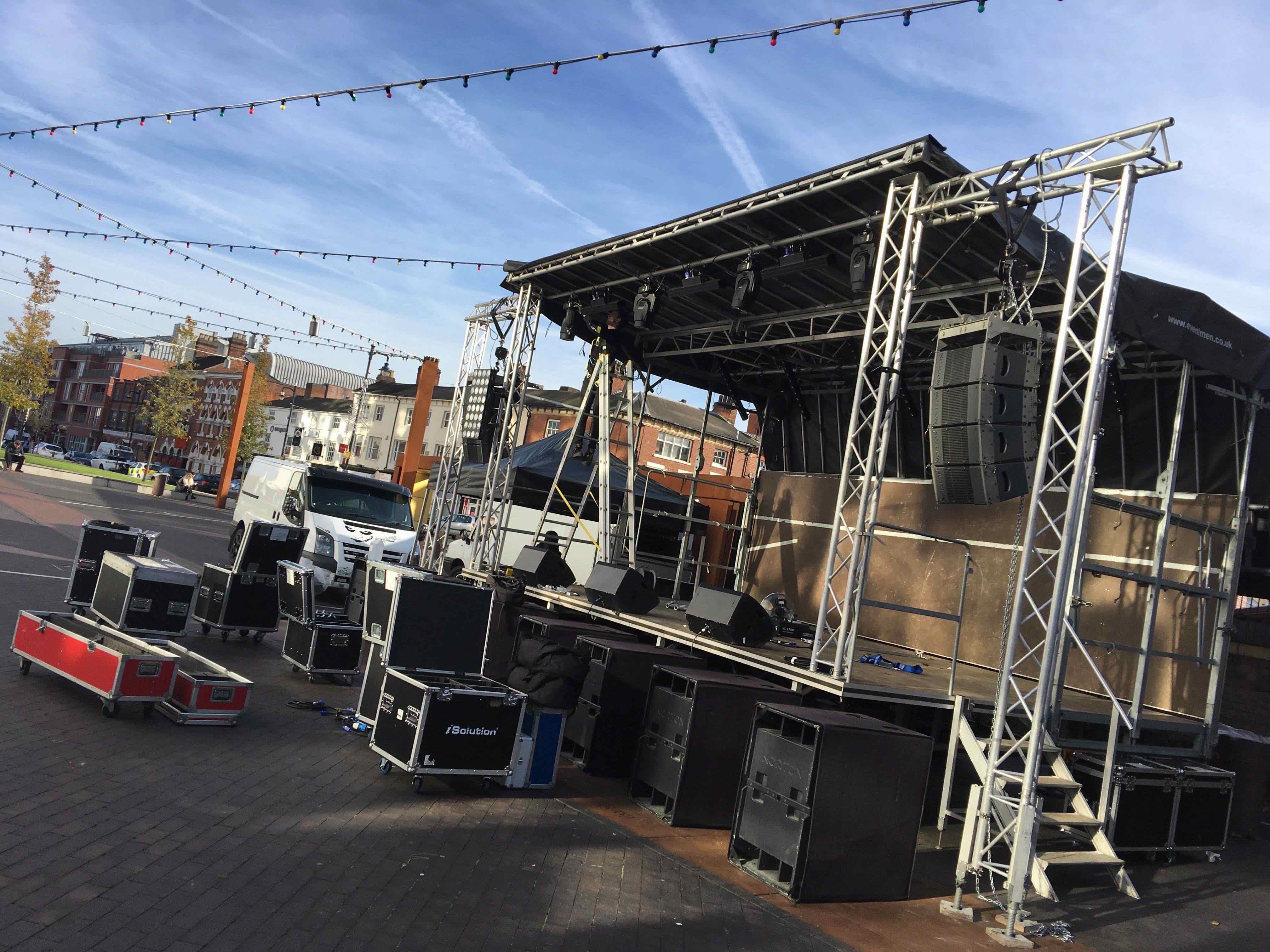 outdoor stage hire, stage for festival , stage hire near me , staging for events , staging for concert , platform hire , 
