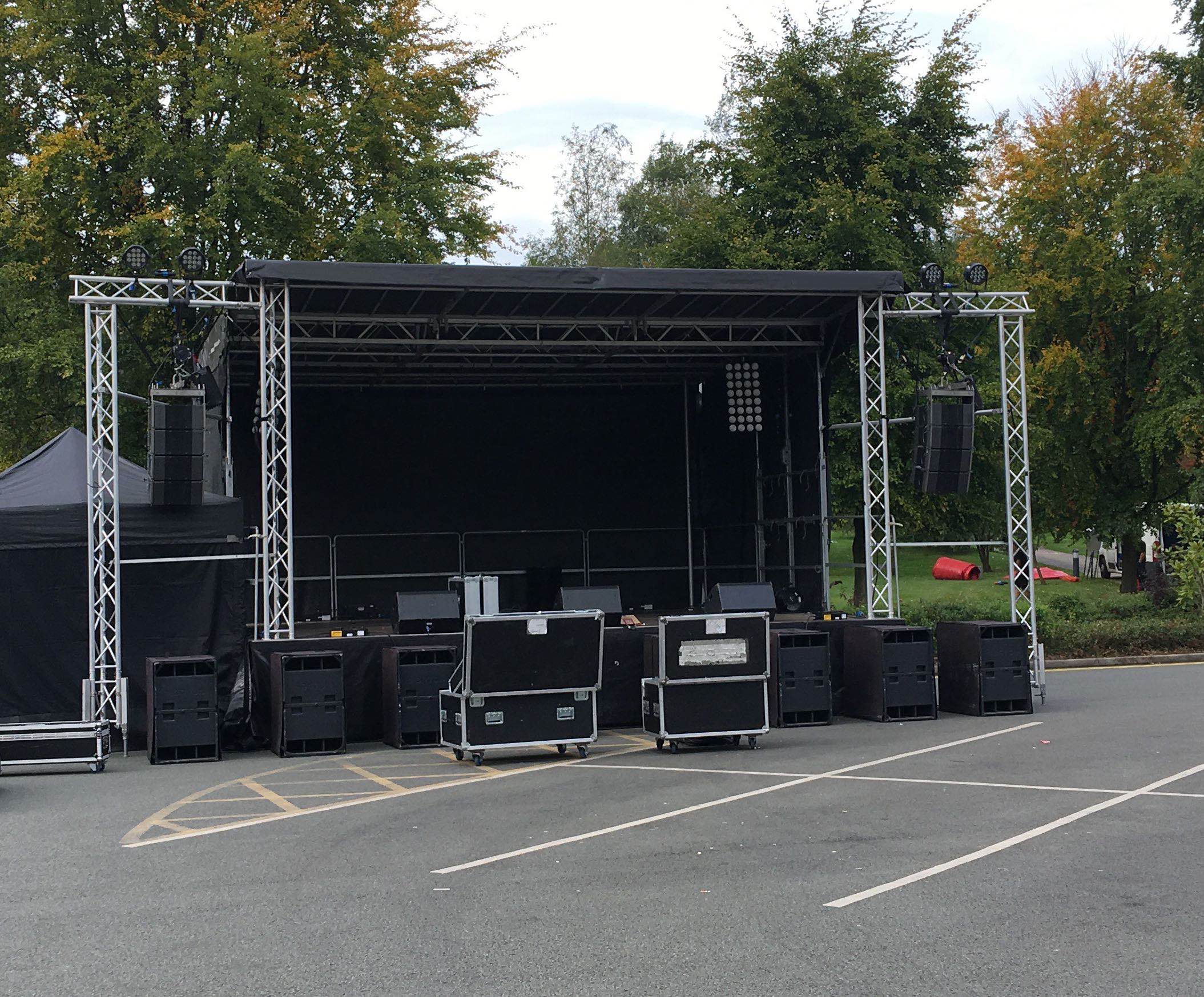 outdoor stage hire, stage for festival , stage hire near me , staging for events , staging for concert , platform hire , 